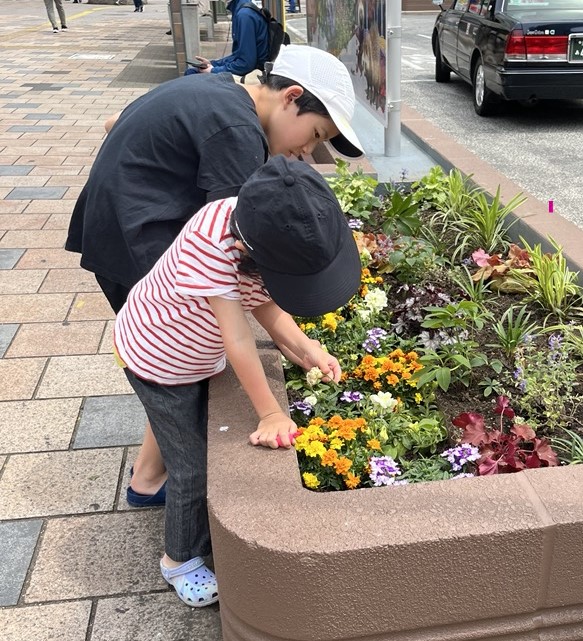 向ヶ丘遊園駅南口花壇が令和6年4月にオープンしました！