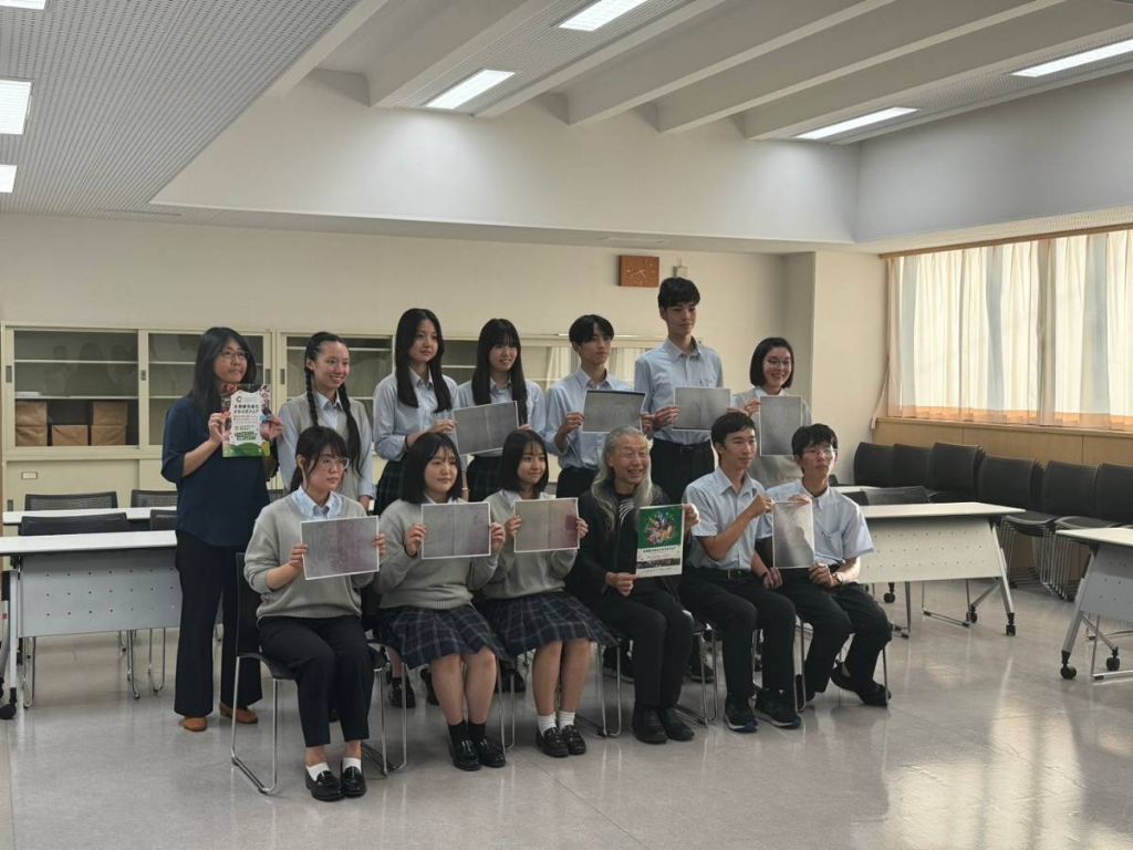 假屋崎省吾さんと市立川崎高校とのコラボレーション作品の制作に向けて動いています！