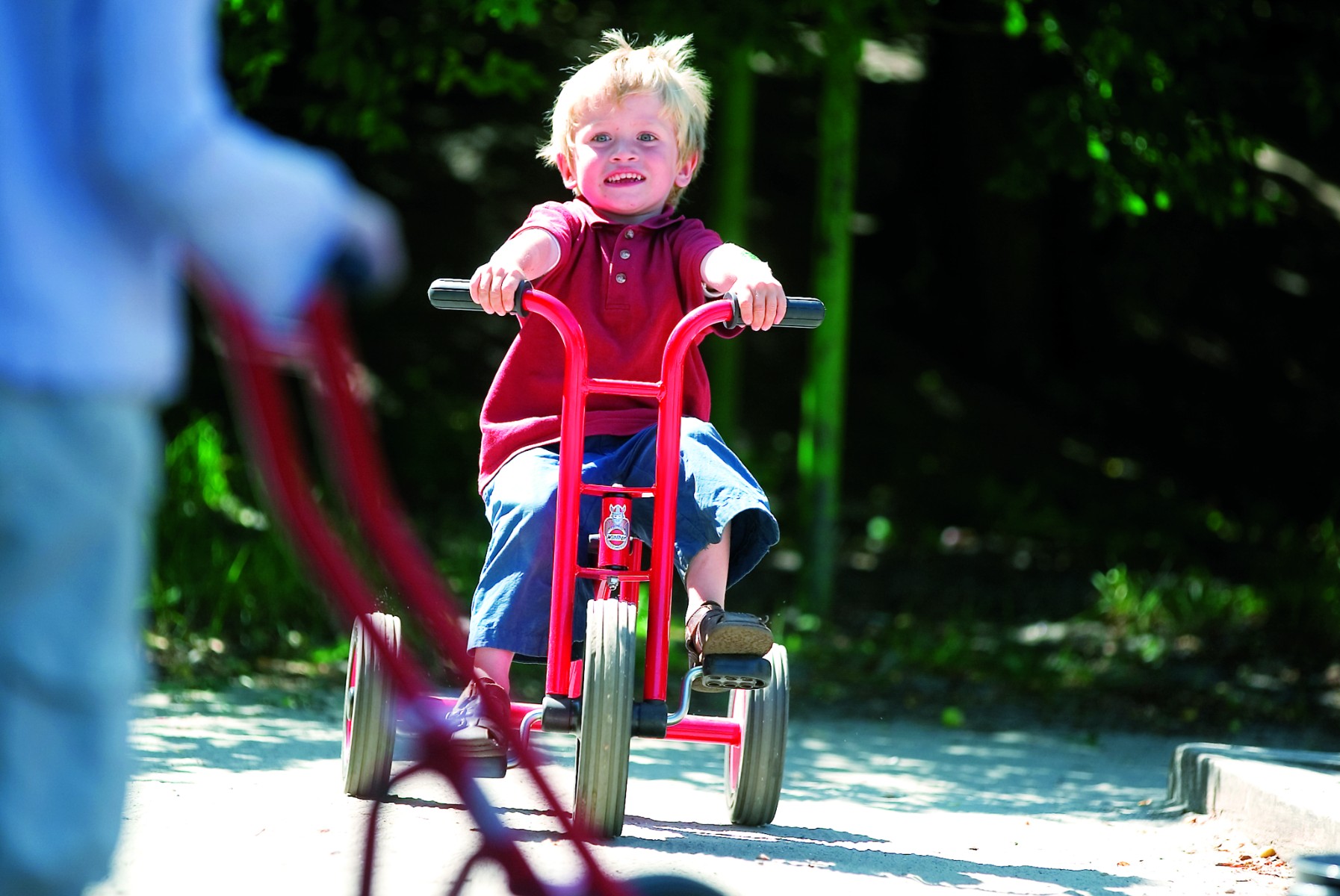 【等々力緑地会場】いろんな三輪車に乗ってみようbyボーネルンド