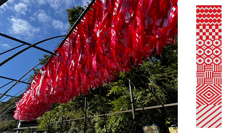 【生田緑地会場：秋会期中】東京藝術大学コラボ　竹アーチの装飾＆ワークショップ
