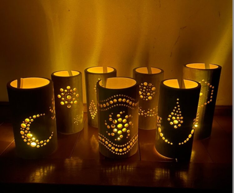 【富士見公園会場：3/22(土)、3/23(日)、3/29(土)、3/30(日)、4/5(土)、4/6(日)、4/12(土)、4/13(日)】竹王子の竹灯りワークショップ