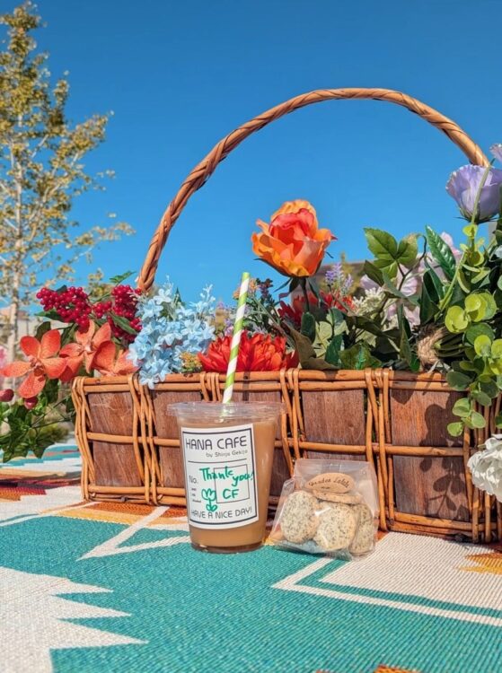 【富士見公園会場：全会期中(月曜定休)】HANA CAFE（旧名　tribute 花と緑のカフェ）